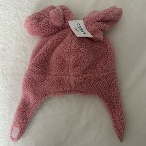Baby girl beanies with gloves, brand new size 12 months to 24 months